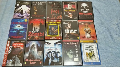 Lotto dvd orrore ottimo - orrore,