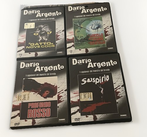 Dario argento dvd come nuovi - argento, 4