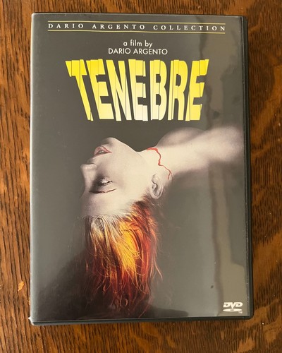 Tenebre dvd dario argento - tenebre,