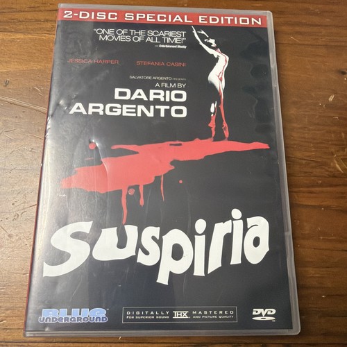 Suspiria 1977 dvd widescreen - suspiria,