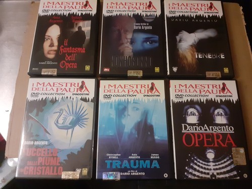 Dvd dario argento maestri - argento-i,