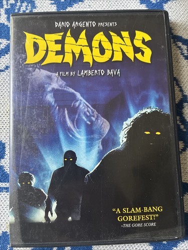 Demons dvd 1985 horror - demons,
