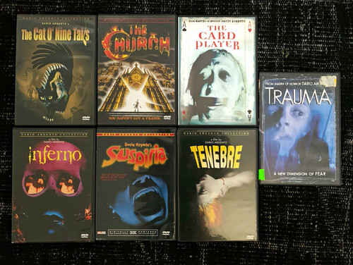 Lot dario argento movies dvd - lot,