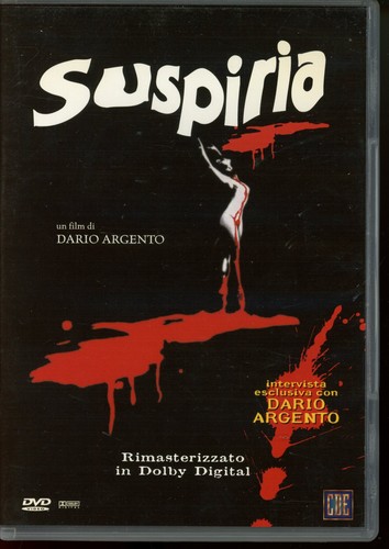 Suspiria dario argento - argento, dvd