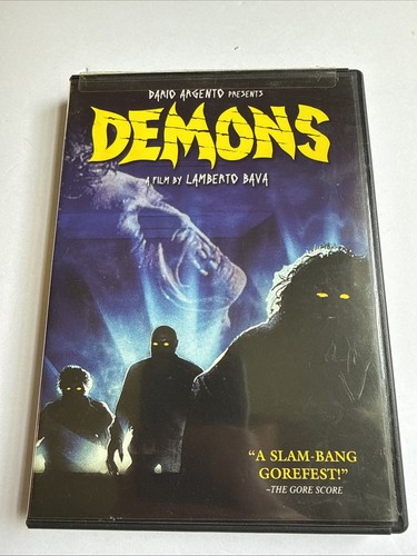 Demons dvd dario argento film - dvd,