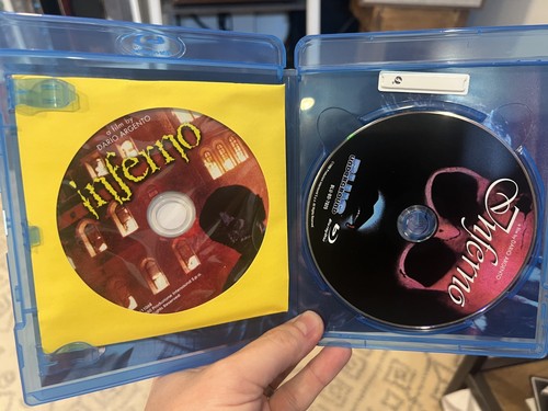 Inferno blu ray bonus dvd - &,