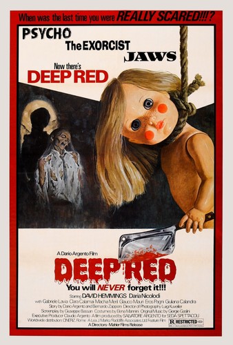 Deep red 1975 dvd - deep,