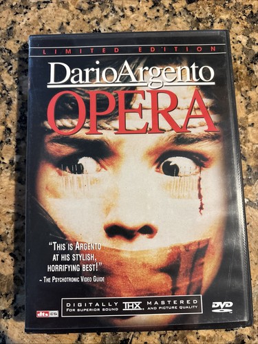 Dario argento opera dvd - dario, 2-disc