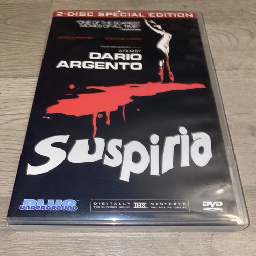 Suspiria dvd dario - dvd, argento