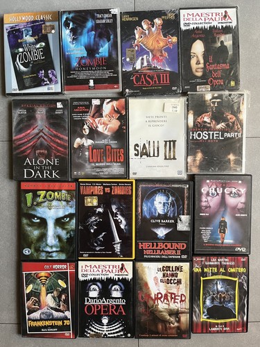Lotto dvd horror dario argento - lotto,