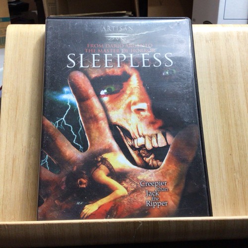 Sleepless dvd dario argento - dvd.,