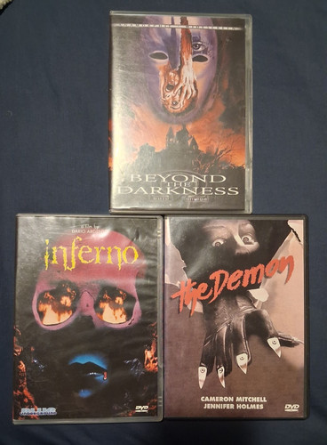 Horror dvd lot inferno - dvd,